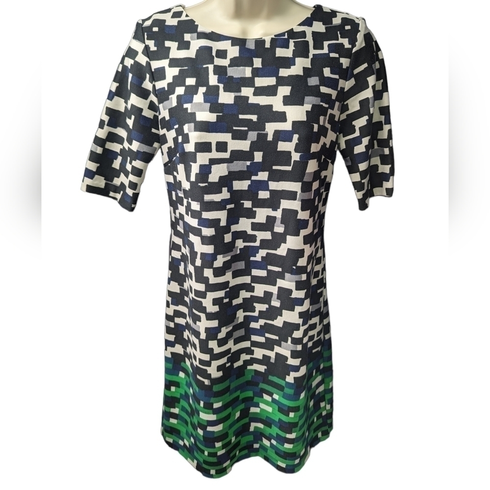 Eliza J Abstract Shift Dress Sz 0